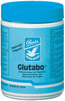 Backs Glutabo+ with electrolytes