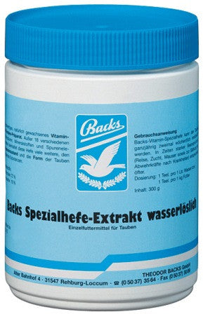 Backs vitamin special yeast (mixable with water)